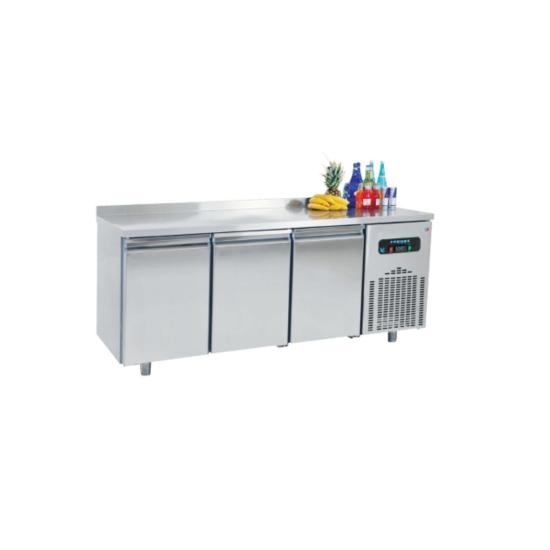 Frenox Üç Kapılı Tezgah Tip Buzdolabı 186,5x60x85 cm 304 Kalite CSN3-EF-R290