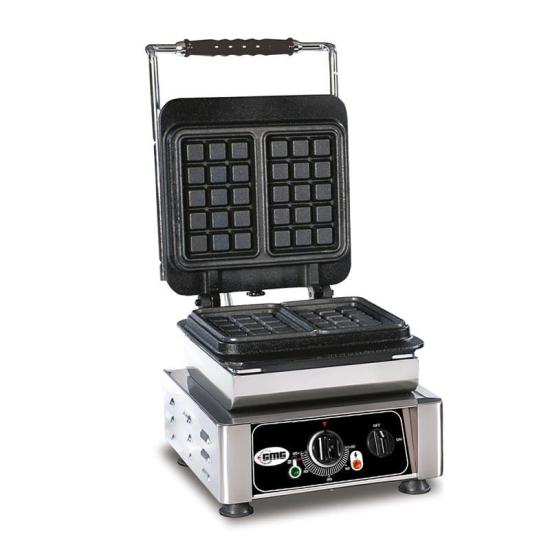 GMG Bruxelles Kare Model Waffle Makinesi Elektrikli WE 02