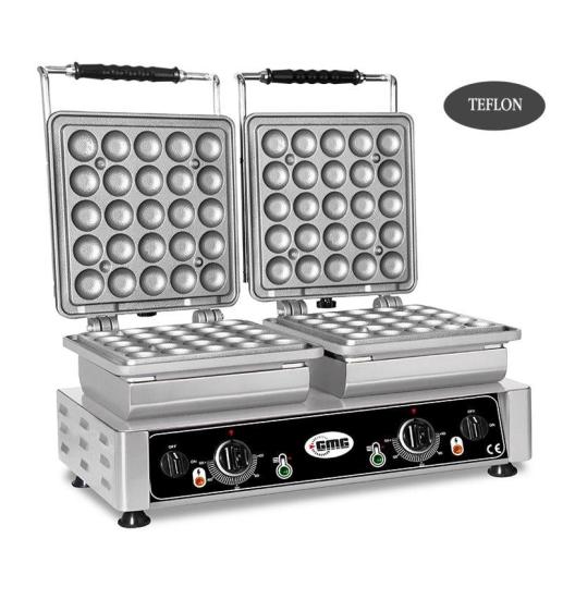 GMG Lokmia L Bubble Çiftli Waffle Makinesi Elektrikli WE 27 L