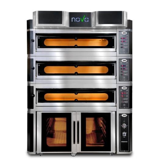 GMG 3 Katlı Pizza Fırını Dijital Kontrollü 149x110x212 Cm PFN 10570-3M