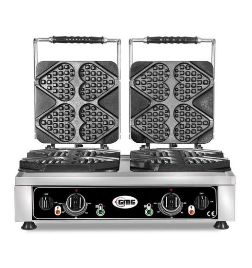 GMG Tiamo Kalpli Model Çiftli Waffle Makinesi Elektrikli KGW 24
