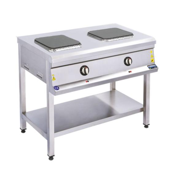 Görkem Elektrikli 3 Lü Taban Raflı Ocak 140x60x85 Cm 831