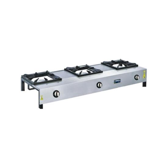 Görkem 3 Lü Kısa Lokanta Ocağı Gazlı ve Lpg Li 139x47x23 Cm 234