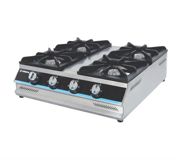 Görkem 4 Lü Ekonomik Set Üstü Ocak Gazlı ve Lpg Li 60x64x20 Cm 276