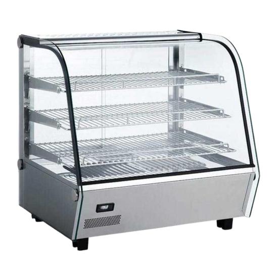 Gtech 120 Litre Sıcak Teşhir Ünitesi 670x570x670 RTR120