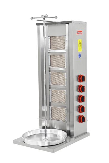 Himaksan 5 Li Döner Ocağı Gazlı ve Lpg Li 41,5x24x110 Cm HMK-DNG 5