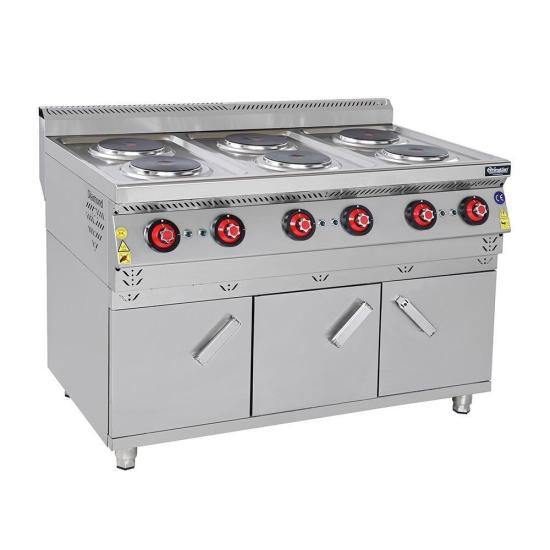 Himaksan 6’lı Elektrikli Ocak 120x90x85 cm HMK-DOE 1298