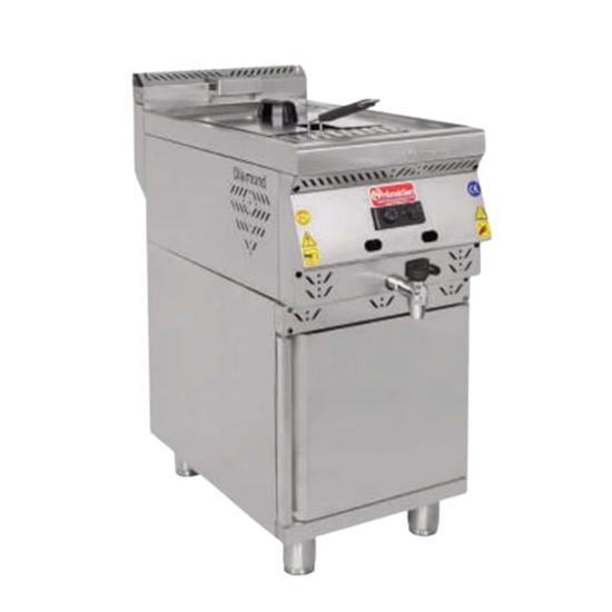 Himaksan Dolaplı 12 Litre Lpg’li Fritöz 40x70x85 cm HMK DFG 478 CE