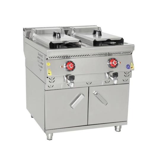Himaksan Dolaplı 12+12 Litre Elektrikli Fritöz 80x70x85 cm HMK-DFE 878