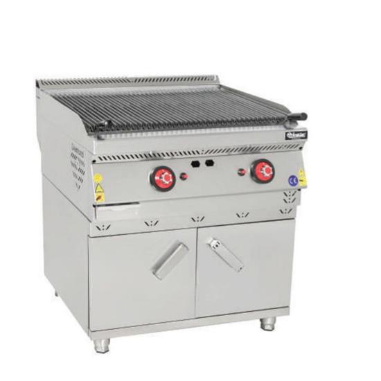Himaksan Dolaplı Gazlı Lavataşlı Izgara 80x70x85 cm HMK-DLIG 878