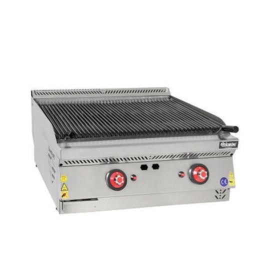 Himaksan Set Üstü Gazlı Lavataşlı Izgara 80x70x30 cm HMK-SLIG 873