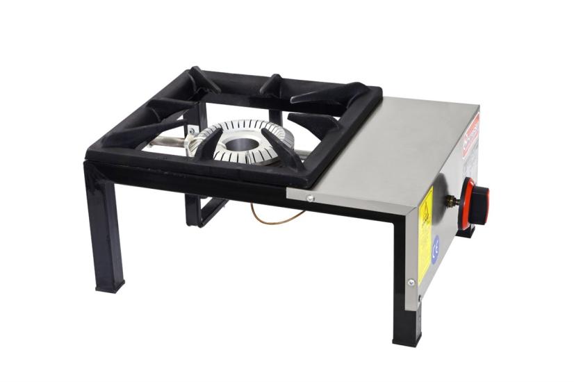 Himaksan Tekli Kısa Lokanta Ocağı Gazlı ve Lpg Li 33X45X25 Cm HMK-LKK-1