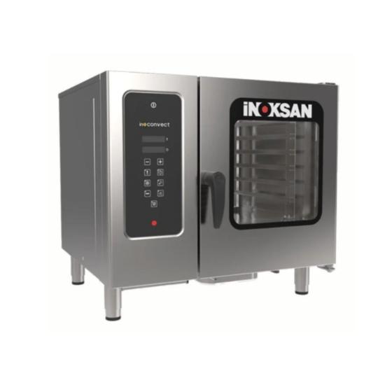 İnoksan 6 Tepsili Konveksiyonlu Fırın Dijital Elektrikli Gn 1/1 INO-FKE 06