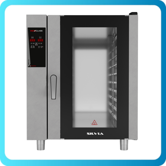 İnoxclass 11 Tepsili Konveksiyonlu Fırın Elektrikli Silvia 11 x GN 1/1 S11E