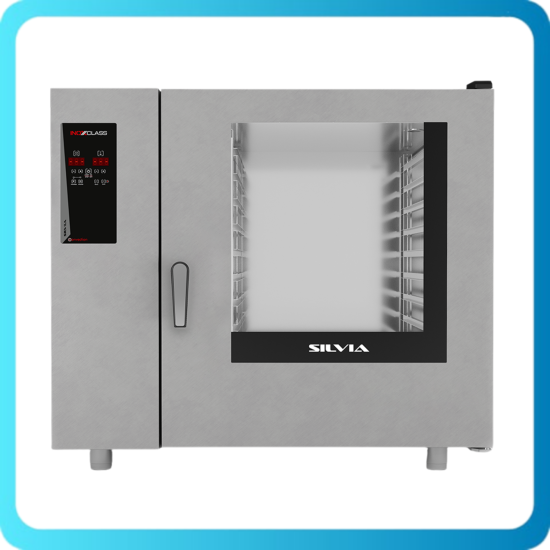 İnoxclass 20 Tepsili Konveksiyonlu Fırın Elektrikli Silvia 20 x GN 1/1 - 10 x GN 2/1 S20E