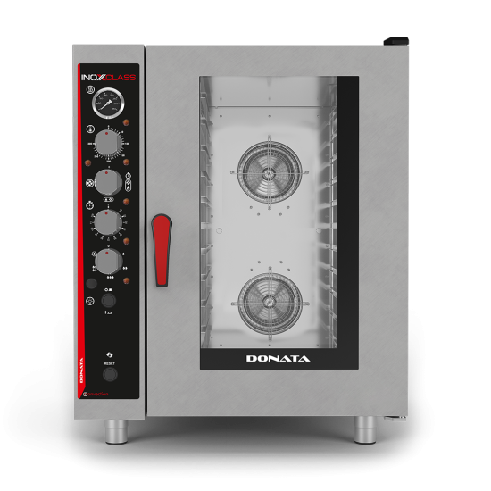 İnoxclass 6 Tepsili Patisserie Fırın 6 - 40x60 Gazlı Donata Seri D06EG
