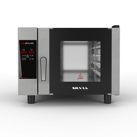 İnoxclass Konveksiyonlu Fırın Elektrikli 5 x GN 1/1 Silvia S05E