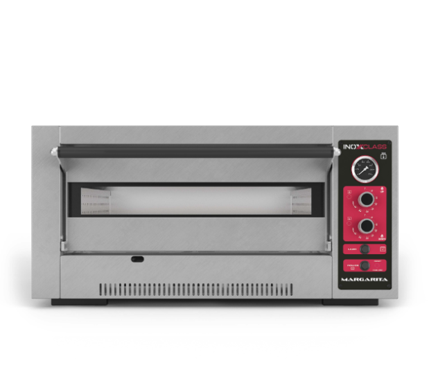 İnoxclass Pizza Fırını Gazlı 30 cm x 4 Pizza Kapasiteli Margarita M501EG
