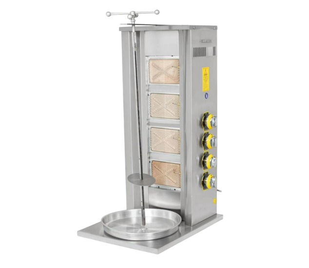 İnoxmaster 5 Li Döner Ocağı Gazlı ve Lpg Li 50x52x100 Cm İMR-DNR-501