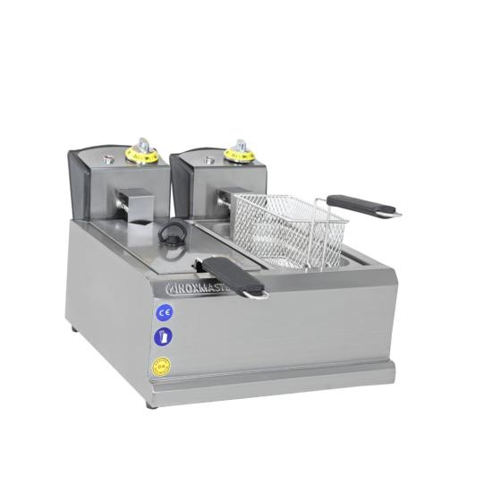 İnoxmaster Ekonomik Fritöz 3+3 Litre Elektrikli İMR-FE-3+3