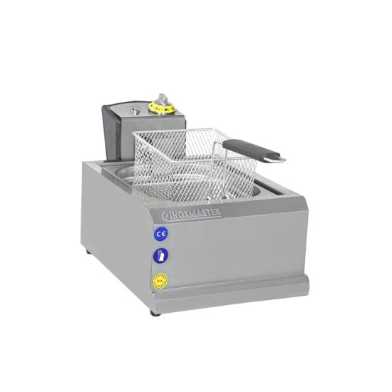 İnoxmaster Ekonomik Fritöz Elektrikli 5 Litre 24x50x20 cm İMR-FE-5