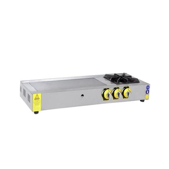 İnoxmaster İskender Ocağı Gazlı ve Lpg Li 100x30x20 Cm İMR-İO-1030