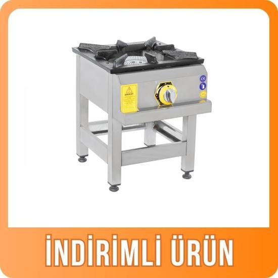 İnoxmaster Yer Ocağı Tek Yanışlı Gazlı ve Lpg Li 40x50x50 Cm İMR-YOG-1