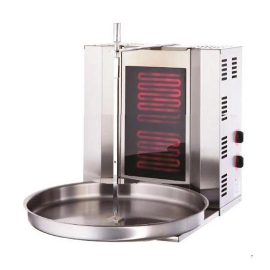 Işıkgaz Silver Elektrikli 2 Radyanlı Döner Ocağı Makinesi