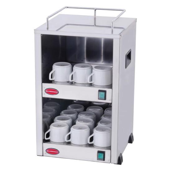 Işıkgaz Silver Elektrikli Set Üstü Fincan Isıtıcısı Makinesi