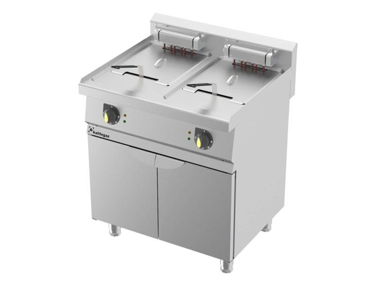Kalitegaz Elektrikli Fritöz 13+13 Litre 80x70x90 Cm Alt Dolaplı FCS8070E Rinnova