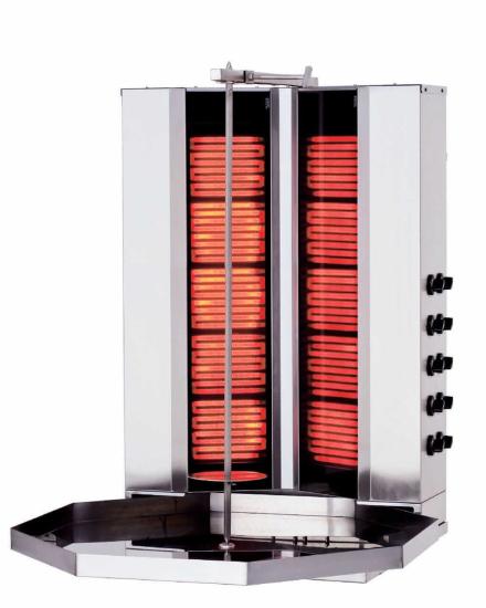 Kalitegaz 10 Gözlü Elektrikli Sabit V Tipi Döner Ocağı KLG162V