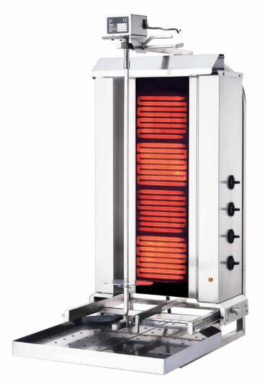 Kalitegaz 4 Gözlü Elektrikli Üstten Motorlu Döner Ocağı KLG231HG