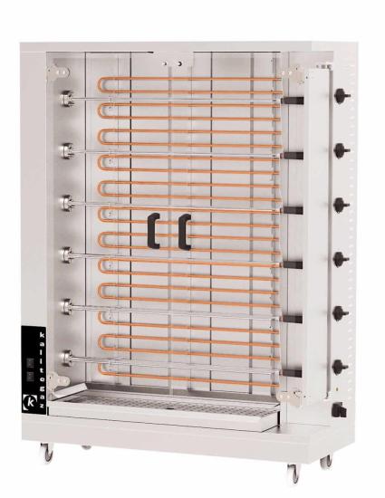 Kalitegaz Elektrikli Piliç Çevirme Makinesi 24-30 Piliç Kapasiteli CRE6