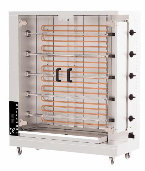Kalitegaz Elektrikli Piliç Çevirme Makinesi 20-25 Piliç Kapasiteli CRE5