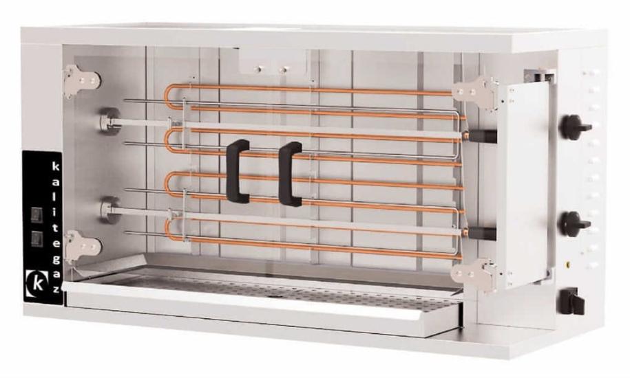 Kalitegaz Elektrikli Piliç Çevirme Makinesi 8-10 Piliç Kapasiteli CRE2