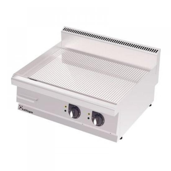 Kalitegaz Elektrikli Pleyt Izgara Oluklu Krom Kaplı 80x70x29 cm GG8070EC