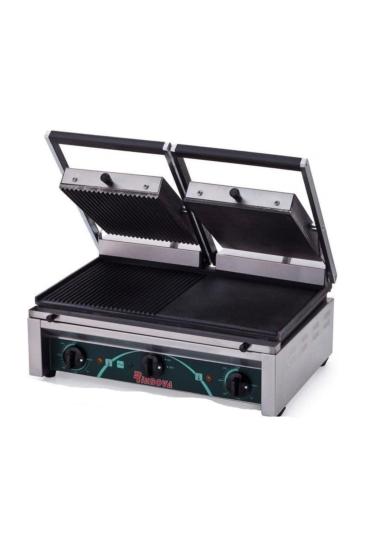 Kalitegaz Elektrikli Tost Makinesi Çift Kapaklı Tek Oluklu Yüzey Rinnova RN 103-B