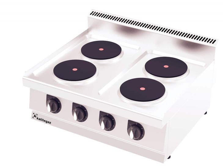 Kalitegaz Elektrikli Set Üstü Ocak 4 Gözlü 80x70x29 Cm C8070E Rinnova
