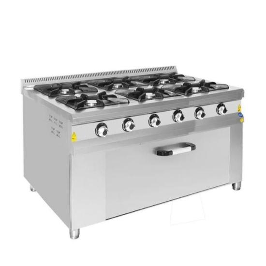 CSA 6 lı Gazlı Kuzine Ce Belgeli 150x100x85 cm KRCS.KZG.1510.CE