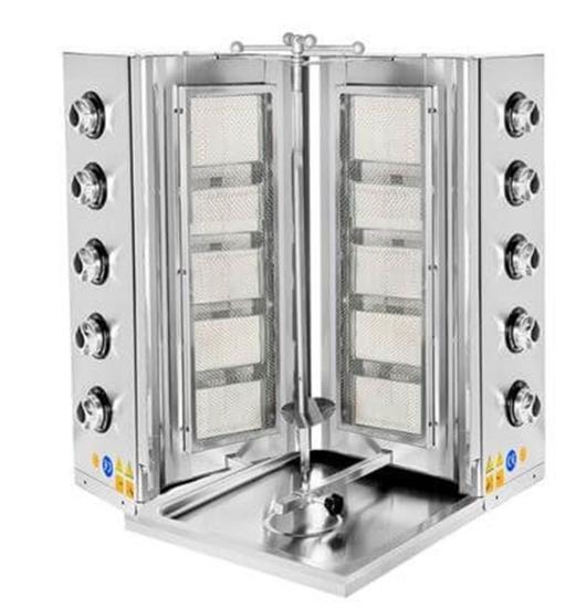 CSA 10 Radyanlı Sabit Döner Ocağı Gazlı ve Lpg Li Ce Belgeli KRCS.SDOG.10