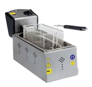 CSA Elektrikli Ekonomik Fritöz 3 Litre 18x36x20 cm KRCS.EFE.3