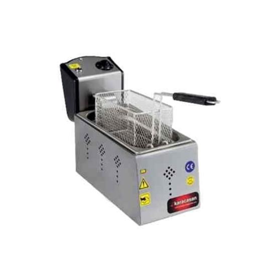 CSA Elektrikli Ekonomik Fritöz 8 Litre 35x36x20 cm KRCS.EFE.8