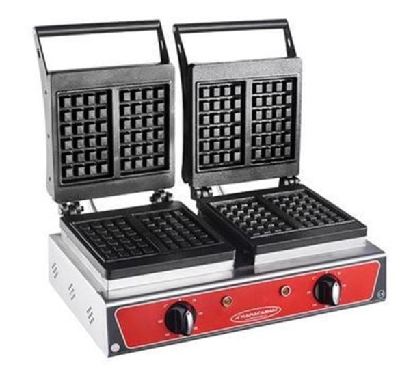 CSA Elektrikli Kare Waffle Makinesi Çiftli KRCS.WMKE.2