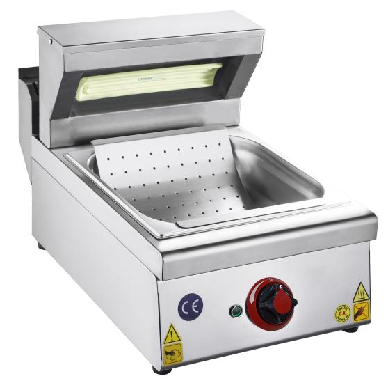 CSA Elektrikli Snack Patates Dinlendirme Makinesi 35x57x29 cm KRCS.SPDE.35
