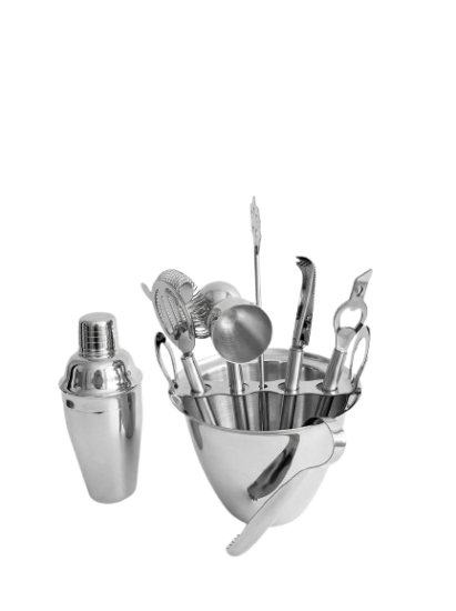 SVR 11 Parça Kokteyl Shaker Seti