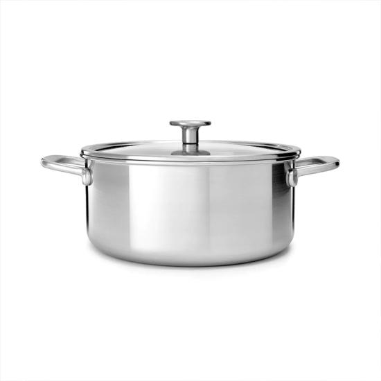 Kitchenaid Artısan Çelik 3 Katlı Tencere 24 cm, 3260