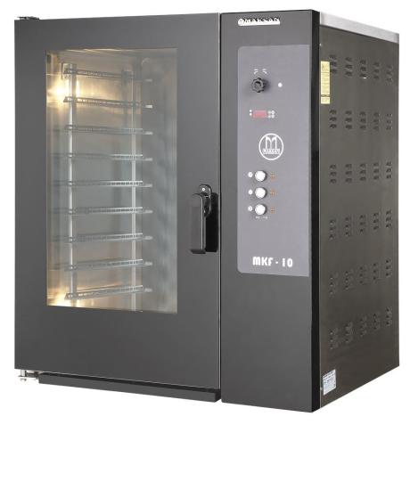 Maksan 10 Tepsili Konveksiyonlu Patisserie Fırın Manuel Elektrik MKF-10