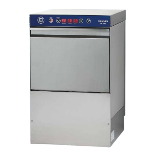 Maksan Bardak Yıkama Makinesi 600 Tabak Dijital GW-640-DT
