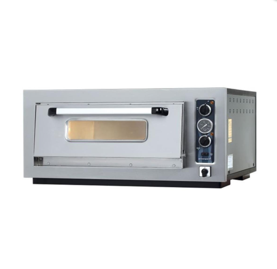 Maksan Elektrikli Pizza Fırını 4x25 Cm Kapasiteli Termometre Göstergeli PO-401T