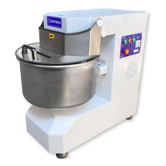 Mateka 60 Kg 2 Hız Ayarlı Spiral Hamur Yoğurma Makinesi 400V SPZ-600T